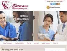 Tablet Screenshot of elitecare.net