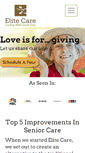Mobile Screenshot of elitecare.com
